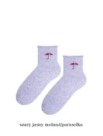 Vzorované netlačící ponožky Steven art.099 35-40