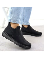 Dámské nízké kozačky černé Potocki 25-90356