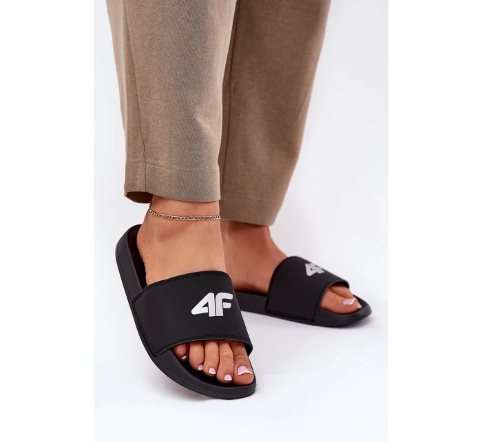 Dámské Pantofle Černé model 21695508 - 4F Dámské Pantofle Černé model 21695508 - 4F