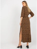 Dámské šaty LK SK 509249 1.72P velbloud - FPrice