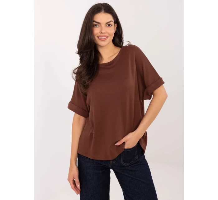 Halenka MJ BZ H1301.28 hnědá Halenka MJ BZ H1301.28 hnědá