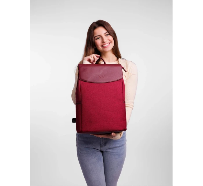 Gioia Melange Wine Red