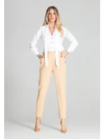 Dámská halenka model 18419439 bílá - Figl Dámská halenka model 18419439 bílá - Figl