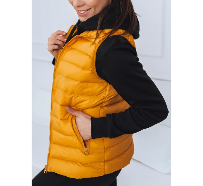 Dámská žlutá vesta Dstreet model 21964296 - FashionStreet