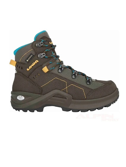 III GTX MID JUNIOR olivová  treková obuv model 22055180 - Lowa