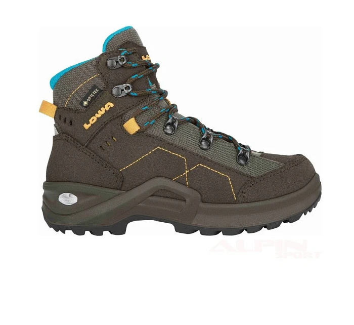 III GTX MID JUNIOR olivová  treková obuv model 22055180 - Lowa