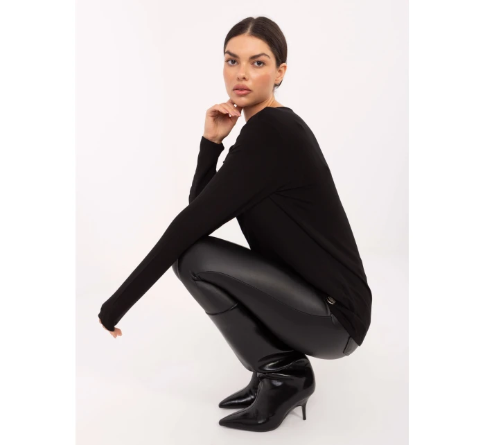 Bluzka RV BZ A model 21795628 czarny - FPrice Bluzka RV BZ A model 21795628 czarny - FPrice