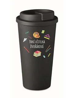 Personalizovaný cestovní termohrnek pro paní učitelku/pana učitele (pomůcky)