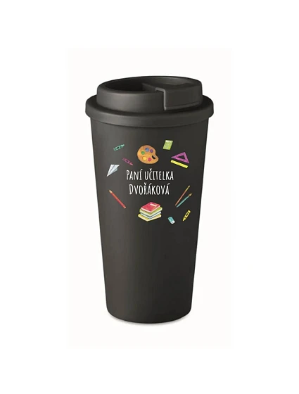 Personalizovaný cestovní termohrnek pro paní učitelku/pana učitele (pomůcky)
