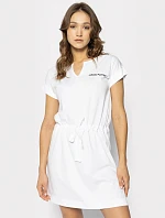 Plážové šaty KW0KW01061-YCD bílá - Calvin Klein