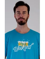 Pánská noční košile s krátkým rukávem model 20162176 - Vienetta MAN