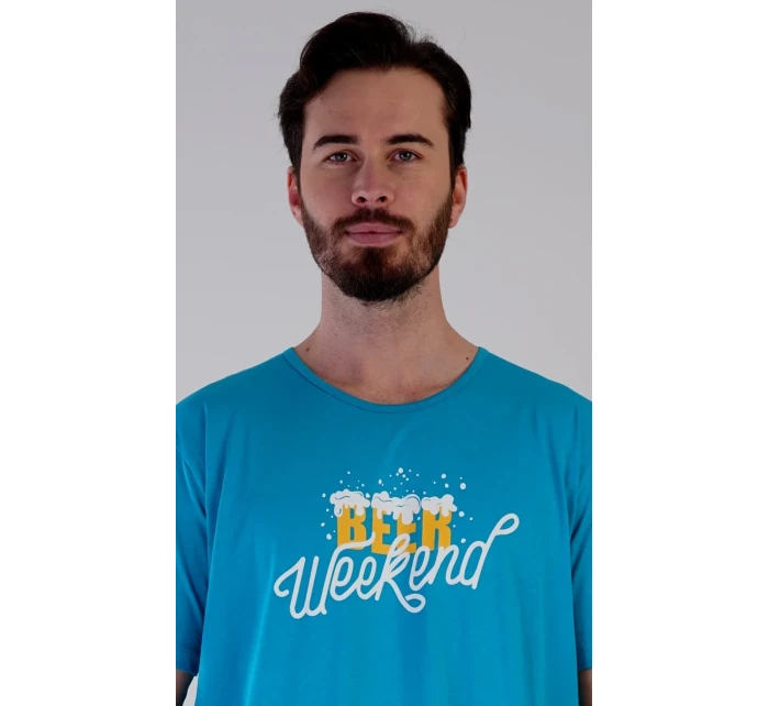 Pánská noční košile s krátkým rukávem model 20162176 - Vienetta MAN