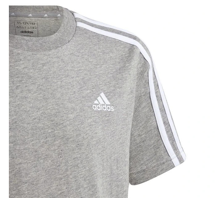 Adidas Essentials 3-Stripes Cotton Tee Jr IB1669 Tričko Adidas Essentials 3-Stripes Cotton Tee Jr IB1669 Tričko