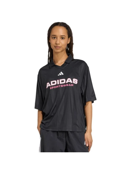 Dámské tričko Tiro Polo černé model 21465373 - ADIDAS