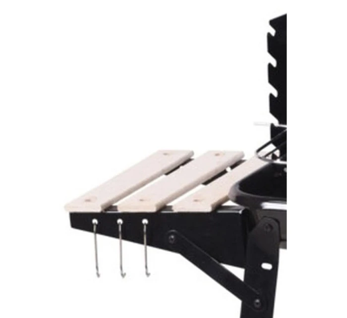 ZAHRADNÍ GRILOVACÍ KOLO 83x45,5x86,5 cm ČERNÉ