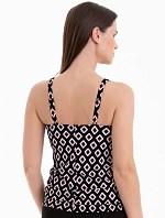 Style Alina Top tankini - horní díl 8876-1 black - RosaFaia