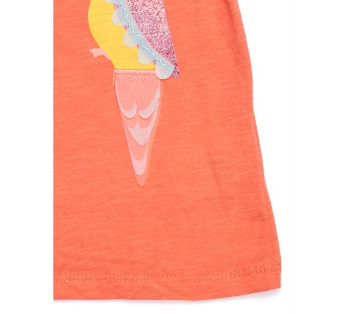 Dívčí tričko TY TS 8099.75 tmavě oranžová - FPrice