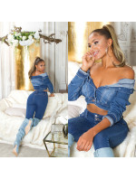 Sexy Musthave jeans jacket "blue denim"