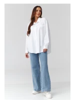 Košile s dlouhým rukávem model 224103 Makadamia Košile s dlouhým rukávem model 224103 Makadamia