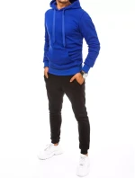 Pánská modročerná tepláková souprava Dstreet AX0629