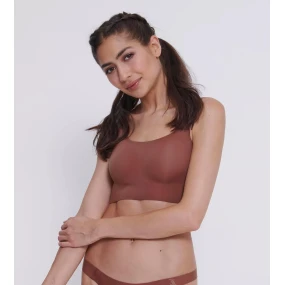 Dámský top ZERO Feel 2.0 Top - UNKNOWN - tm. hnědý 7505 - SLOGGI Dámský top ZERO Feel 2.0 Top - UNKNOWN - tm. hnědý 7505 - SLOGGI