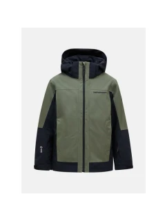Bunda Peak Performance Jr Rider Tech Insulated J zelená