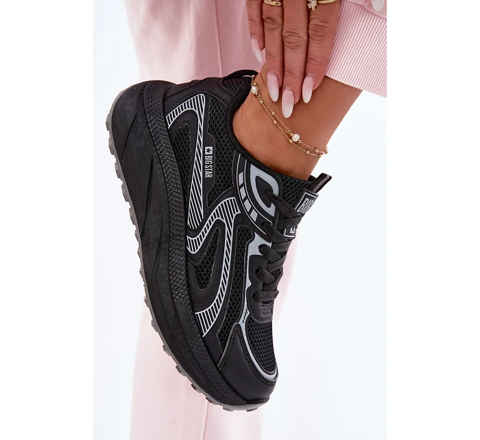 Dámské sportovní tenisky Big Star model 22073695 HIPOLY SYSTEM černé - Big Star Shoes