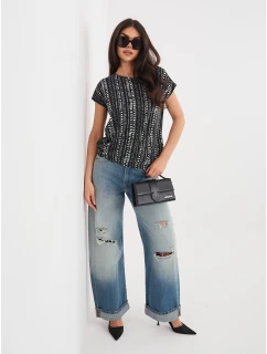 T shirt D12110M02646F czarny