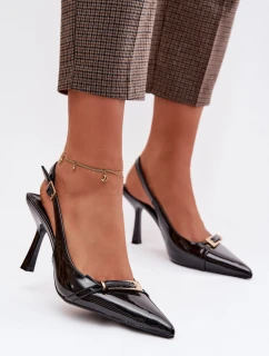 Sandály na podpatku  model 224473 Step in style