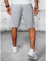 Pánské světle šedé teplákové kraťasy Dstreet model 21965125 - FashionStreet