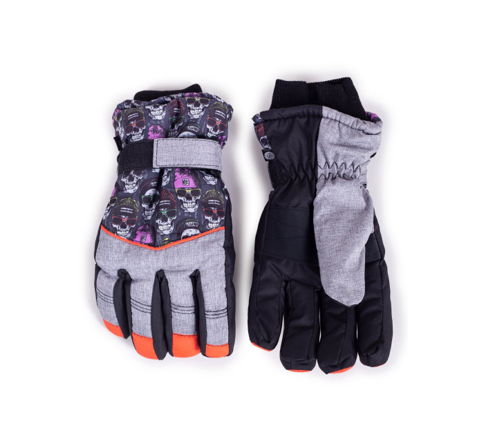 Dětské zimní lyžařské rukavice Yoclub REN-0284C-A150 Multicolour