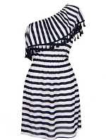Dámské šaty Havana 49351 pruhované - Lisca