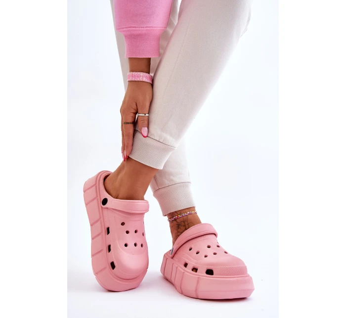 Dámská platforma Crocs Růžove model 21611643 - Boto