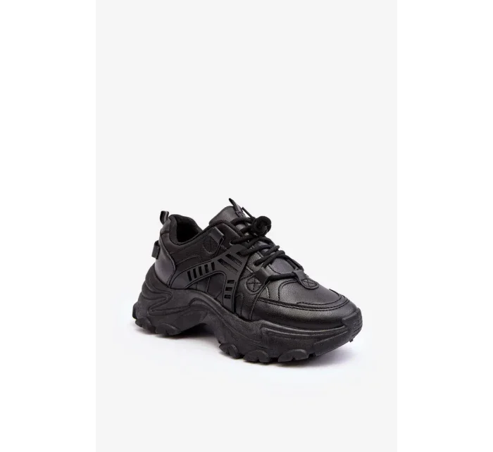 Robustní dámská sportovní obuv Tenisky Black Toderus