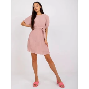 Dámské šaty DHJ SK sv. růžové model 20543028 - Pammy Dámské šaty DHJ SK sv. růžové model 20543028 - Pammy