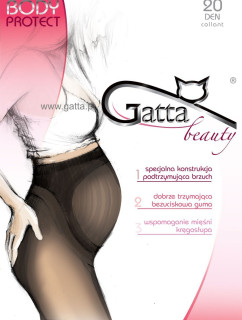 BODY PROTECT - Těhotenské punčochové kalhoty 20 DEN - GATTA