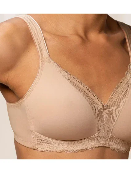 Dámská podprsenka Modern Lace+Cotton N - NEUTRAL BEIGE - béžová 00EP - TRIUMPH