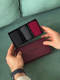 Ponožky Steven art.175/3 Pánské ponožky Boxy A'3 41-46