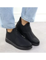 Dámské nízké kozačky černé Potocki 25-90356