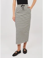 Sukně D12127M50254A světle béžová