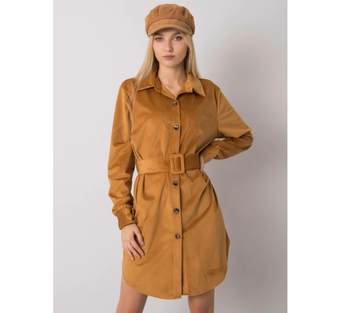 Šaty DHJ SK 10333.12P velbloud