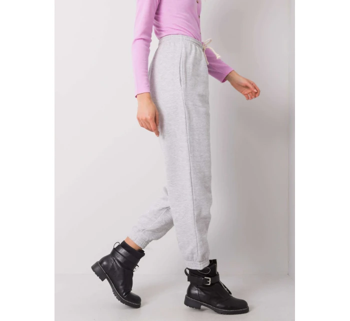 Tepláky TW DR G 080.17 světle šedá