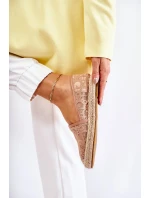 Klasické dámské espadrilky prolamované nude Catris Klasické dámské espadrilky prolamované nude Catris