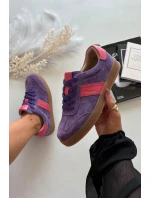 Semišové tenisky Vinceza – fialové Semišové tenisky Vinceza – fialové