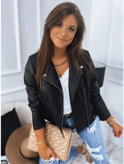 Dámská bunda VIBE černá FashionStreet TY2843 Dámská bunda VIBE černá FashionStreet TY2843