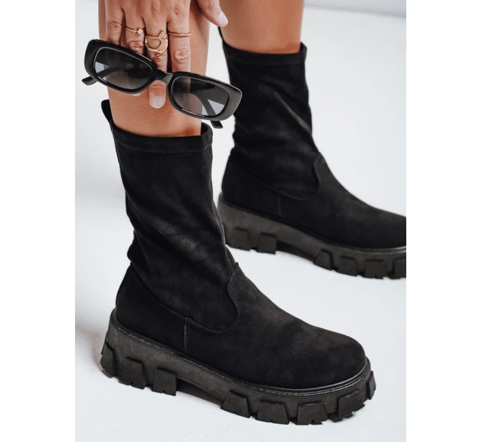 Dámské boty na platformě černé model 21992951 - Dstreet