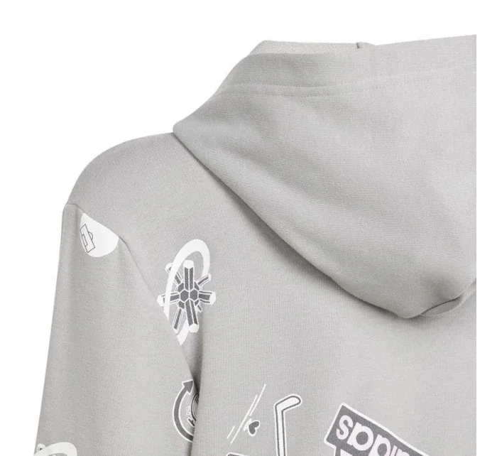 Adidas Biuv Zip Hoodie Jr IS3755 Mikina s kapucí Adidas Biuv Zip Hoodie Jr IS3755 Mikina s kapucí