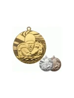 Zlatá medaile - plavání - ocelová medaile