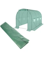 Krycí plech pro zahradní tunel 200x300x200 cm ZELENÝ
