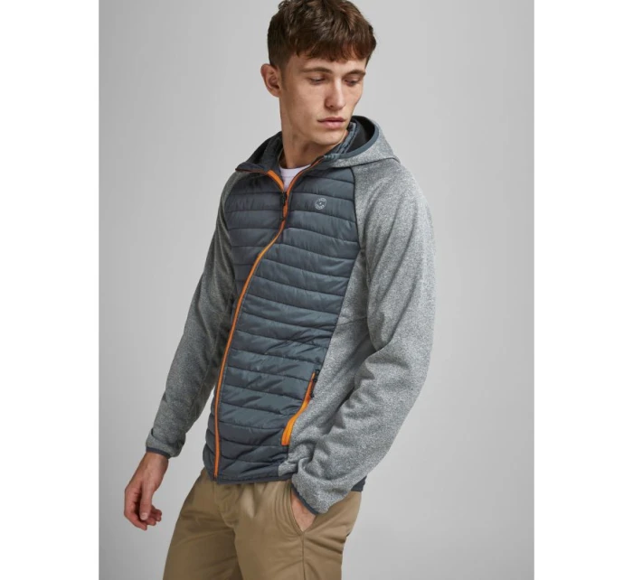Prošívaná bunda Jack&Jones JJEMULTI QUILTED JACKET 12182242 GREY MELANGE/SET-IN SLE